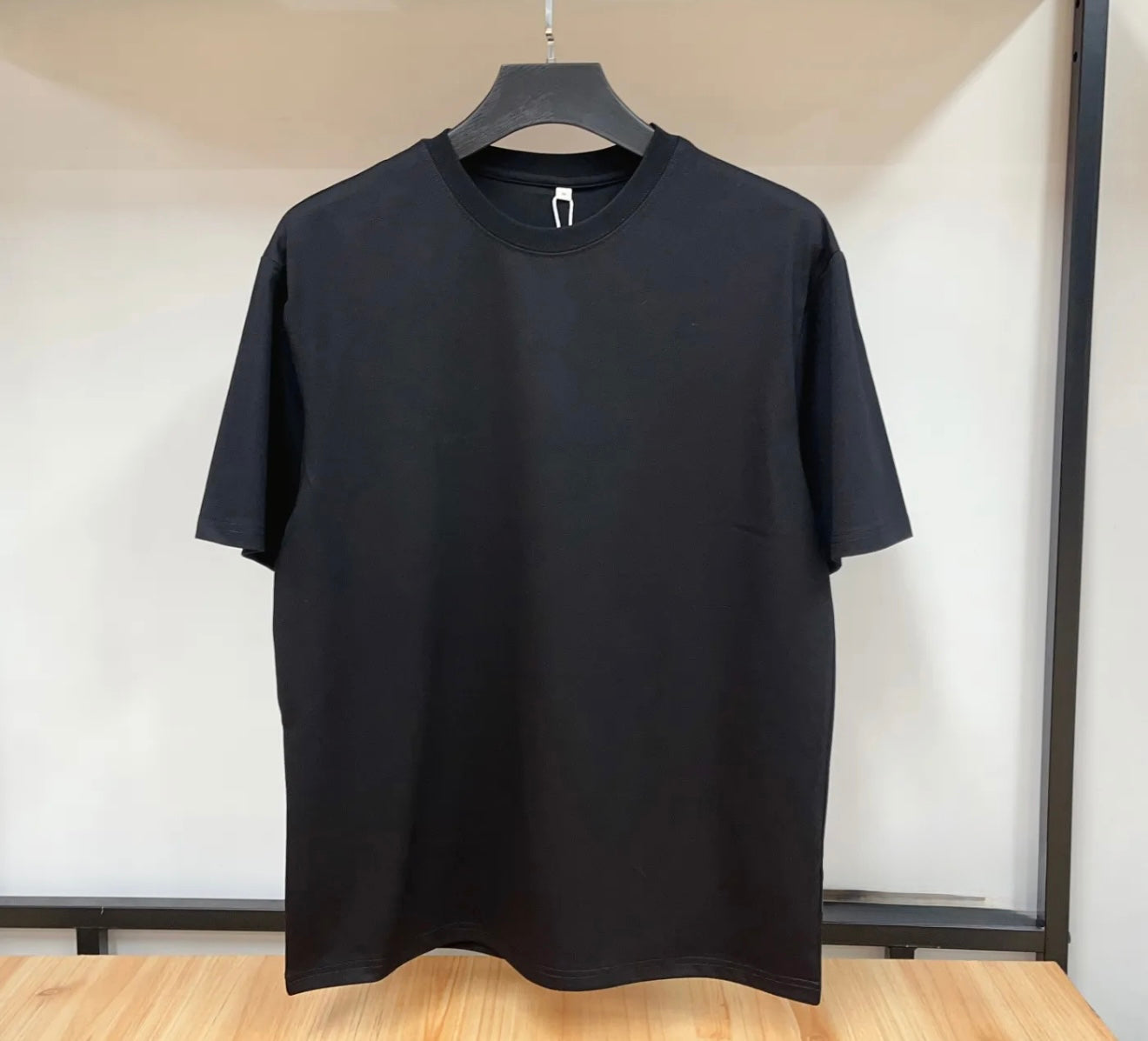 T-SHIRT BOXY FIT NERO