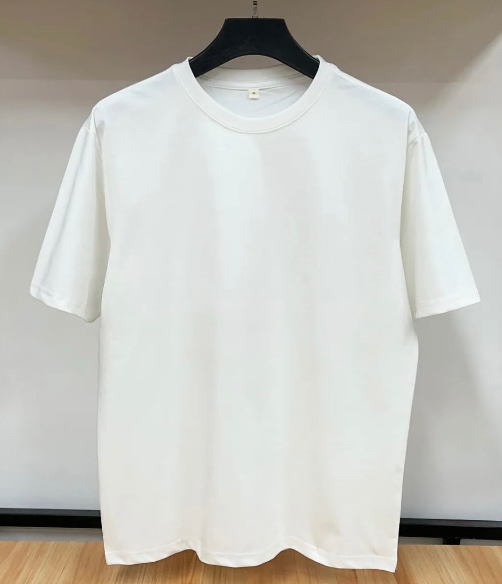 T-SHIRT BOXY FIT BIANCO